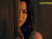 Lucy Lawless & Jaime Murray Threesome Sex In Spartacus Serie