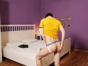 Twink seduces his mothers boyfriend.