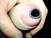 Gaping urethra - Look inside my cock with thick cum