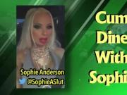 Cum Dine With Sophie - The Cock Diet