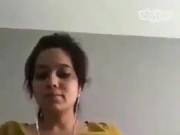 Indian aunty show her boobs