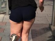 Big ass running girl