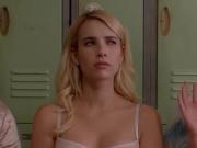 Emma Roberts in a bra