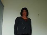 Kim dressed at home