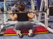 Sexy Serbian bitch Tamara working out 5