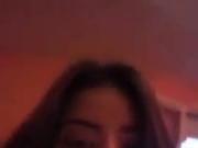 A horny Latina masturbating