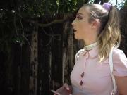 Young blonde Karla Kush gets her ass penetrated by date
