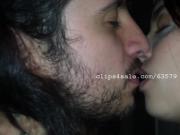 Daniel and Daniela Kissing