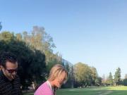 Hole in 1- Hot Teen Babe Fucks to Creampie on Golf Course