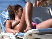 incredible italian girl nude topless beach tunesia