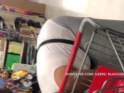 Black BBW Mature Upskirt