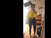 hot brunette hungarian nasty slut big ass and juicy lips