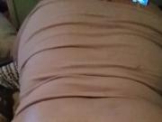 Cumshot on Baby's big ass T&M
