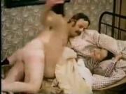 Brunette with big natural tits masturbates on webcam