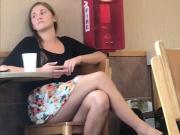 fast food upskirt