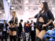 Girls dancing on auto tuning show