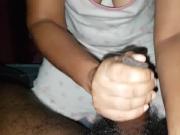 Sri Lankans wife handjob