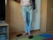 meine neue Jogginghose einpissen II