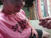 Slut Ginga Sucking Random Cock