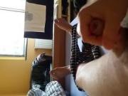 Jerking at Work and Cum