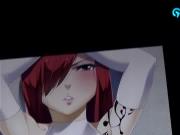 Erza scarlet cum tribute