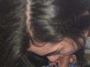 Amateur brunette giving head pt.2