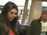 Nice big tits mexican woman..