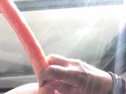 Fetter Dildo in meiner Fotze