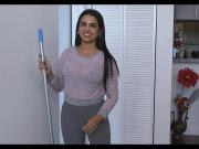 She lets me film while she cleans for more money