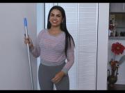 She lets me film while she cleans for more money