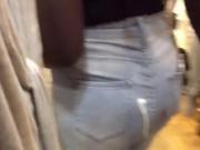 Lotioned Nice Ebony Ass