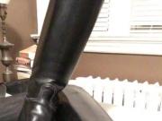 Riding boot cum