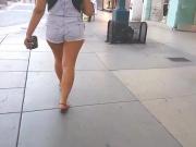 Following nice legs candid street