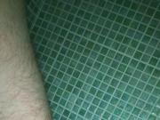 pee piss pissing on my belly upside down tied cock