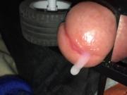 Homemade wheel device orgasm