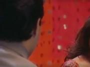 Mahima Chaudhary hot red sare boob see