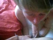 Sucking an older married guys dick