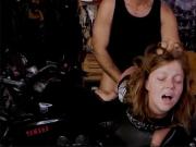 Biker Babe Takes a Hard Ass Fucking Bent Over a Motorcycle