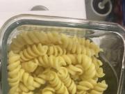 pissing on pasta before cooking