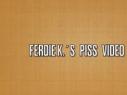 Ferdie Ks Piss Video 9