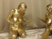 Golden Statues