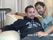 twink fucke bareback and creampied in my sofa