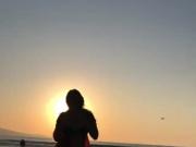Beauty in the sunset fuckning whore