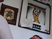 Facebook whore playing with herself 3