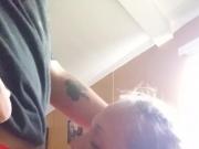 Beautiful Blonde Takes Entire Cock