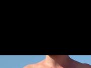Wife tits on the beach