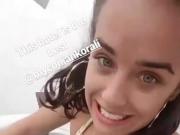 Georgia May Foote -- Bikini InstaStory Greek holiday