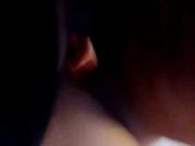 Young pregnant native riding daddy's dick