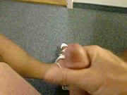 stocking fun and cock