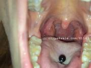 Mouth Fetish - Silvia Mouth Video 2